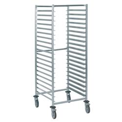 Tournus Equipement Chariot à glissières euronorme 20 niveaux espacés de 75 mm Tournus - 804160 - plastique 804160_0