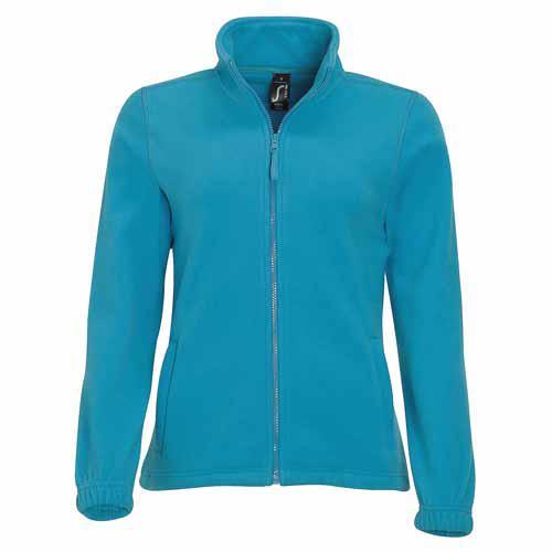 VESTE POLAIRE FÉMININE SOL'S BLEU AQUA
