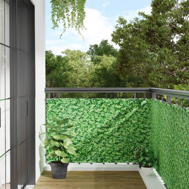 Vidaxl écran d'intimité de jardin aspect de plante vert 1000x90 cm pvc 4005466_0