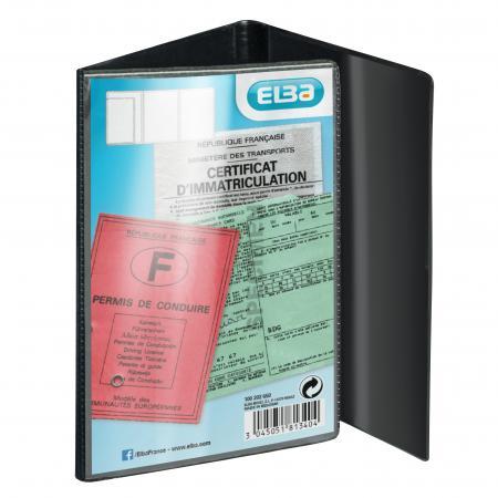 Elba 100210776 Etui de protection multi usages PVC incolore 8x13cm