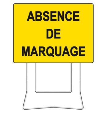 29983 - Panneau de chantier KC1 - Virages - 600 x 800 mm - Rétroréfléchissant classe T1 ou T2_0