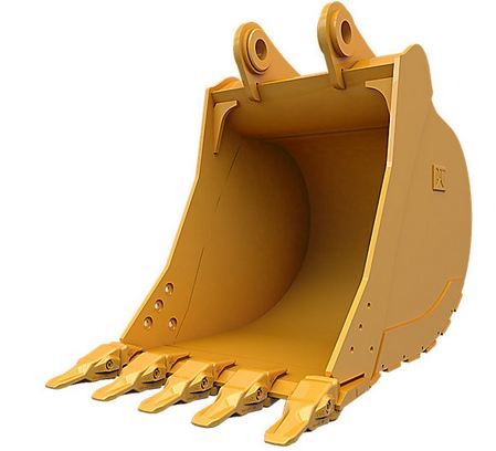 441-4768 godet d'excavation à usage normal avec lame de nivellement - caterpillar finance france - 1 200 mm (47 in) - capacité 0.91 m³_0