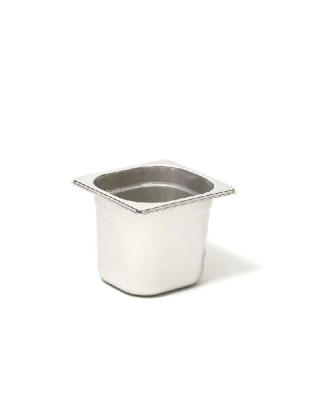 Bac GN Gastro 1/6 Inox 18/10 : Hauteur - 100 mm_0
