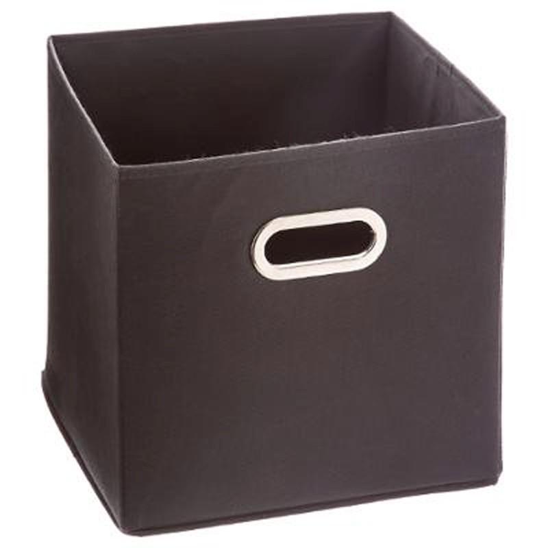 BOÎTE DE RANGEMENT PLIABLE PREMIUM 31X31CM GRIS ANTHRACITE_0