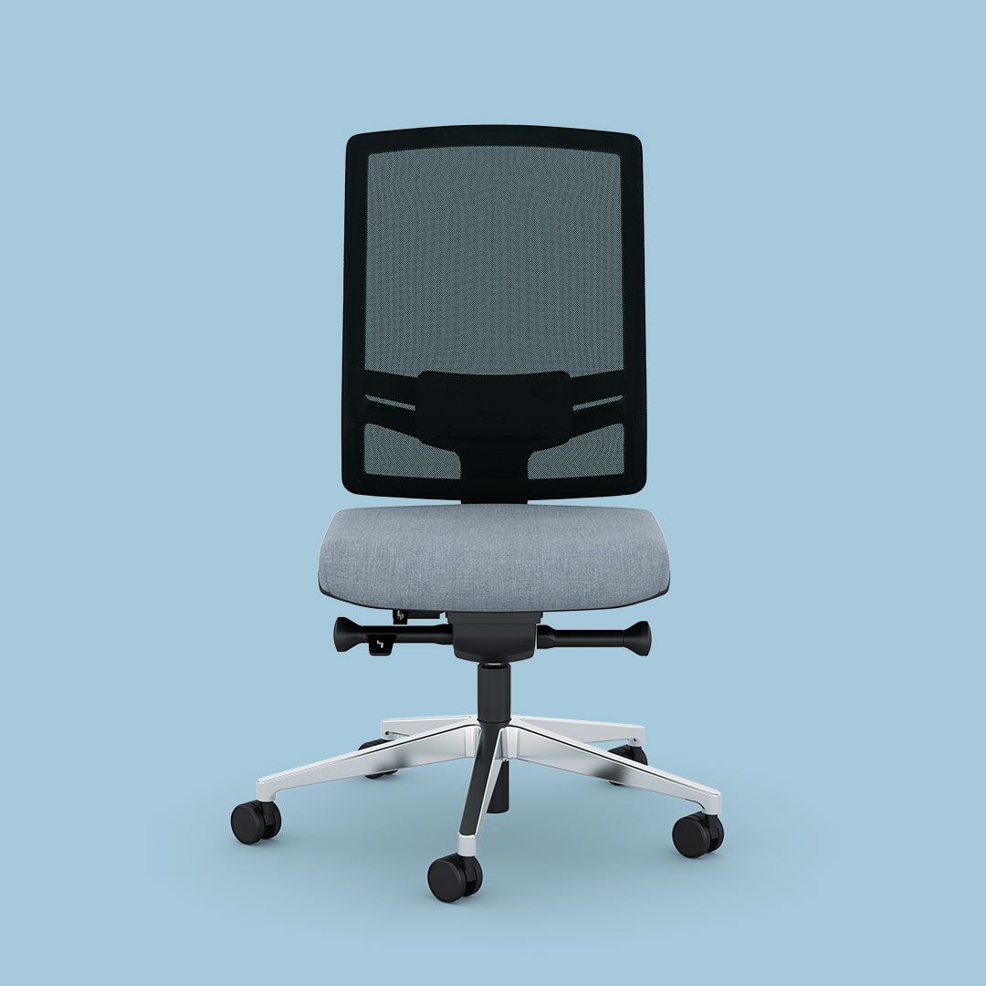 F1 - fauteuil de bureau - Viasit Bürositzmöbel GmbH - mécanisme synchrone - dossier maille tendue - ergonomique jusqu'à 150 kg_0
