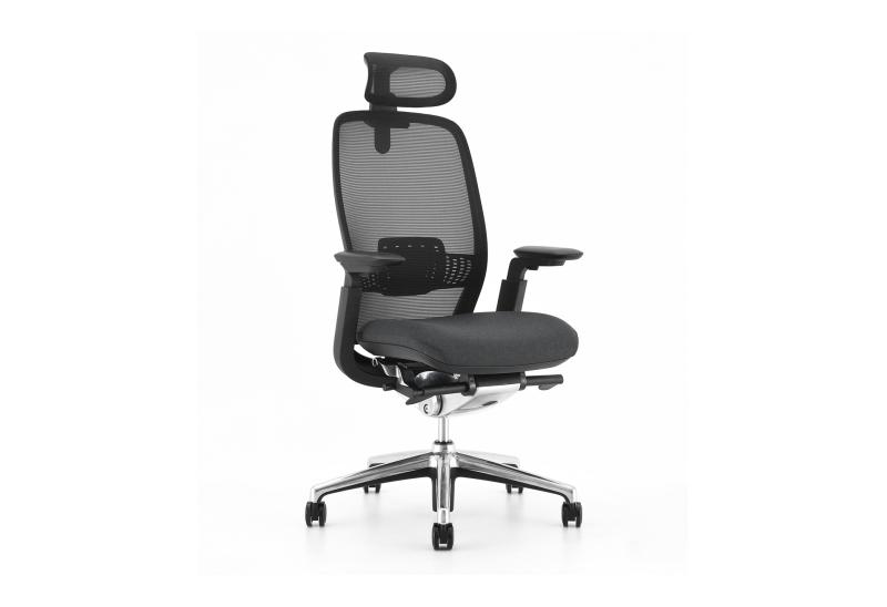 Fauteuil ergonomique avec tétière Aura_0