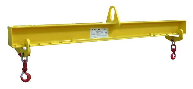 Palonnier de levage réglable 4000 kg - suspension anneau central - faible hauteur perdue_0