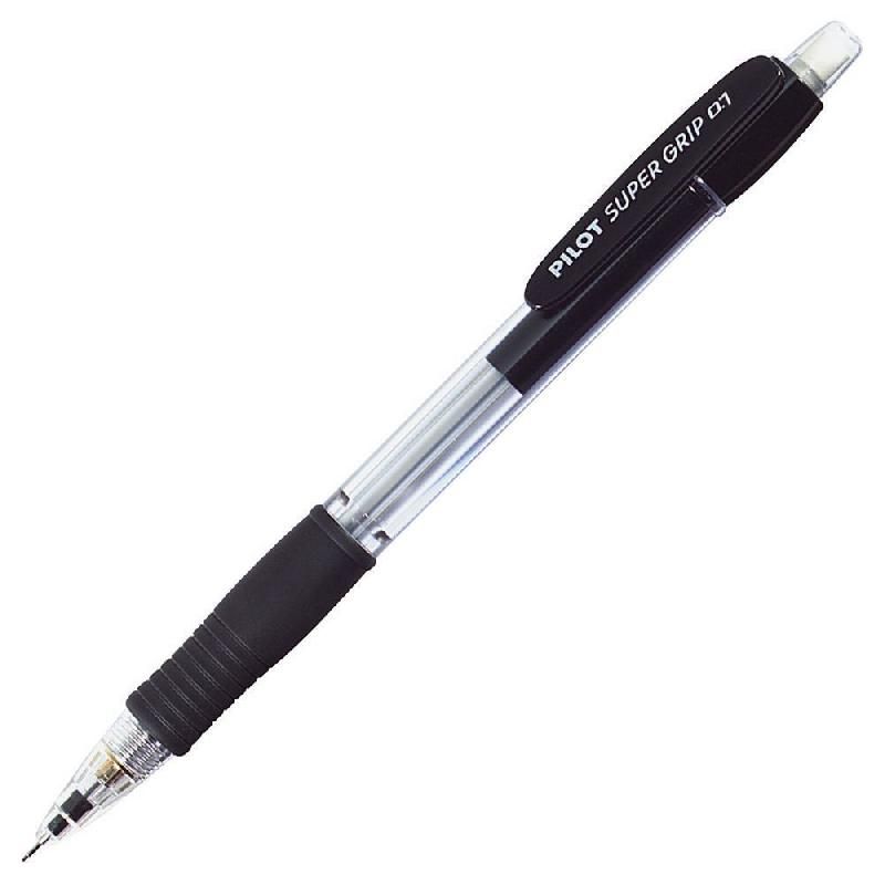 PILOT PORTE-MINE PILOT SUPER GRIP - 0,7 MM - NOIR - RECHARGEABLE (PRIX À L'UNITÉ)