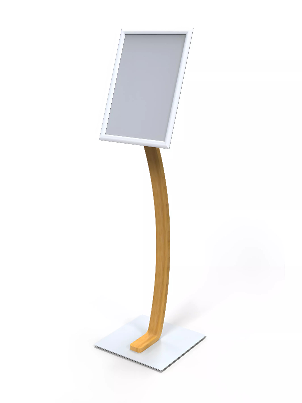 Présentoir d'affichage A3 en bois_0