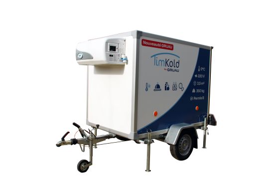 Remorque frigorifique froid positif Timkold Gruau 750kg_0