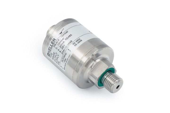 Série 41X - Transmetteur de pression Keller - 0…0,03 à 0…0,3 bar - Haute précision ±0,1 %EM et interface RS485_0
