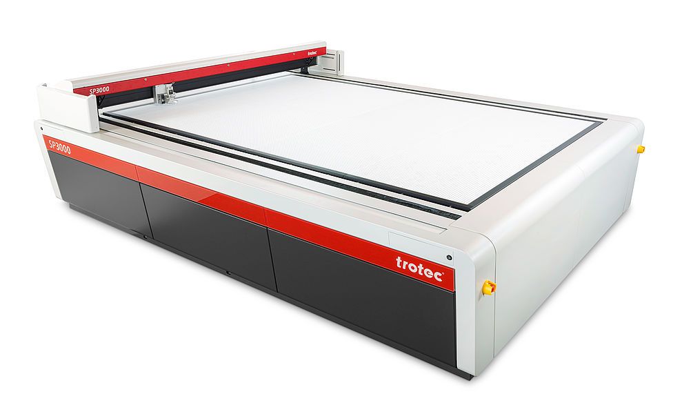 Série SP - Machines de découpe laser 2D - Trotec Laser - CO₂ - Hauteur max. de la pièce 50-112 mm_0