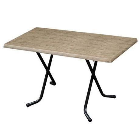 TABLE DE TERRASSE ALSACE BAMBOU 110 X 70 CM