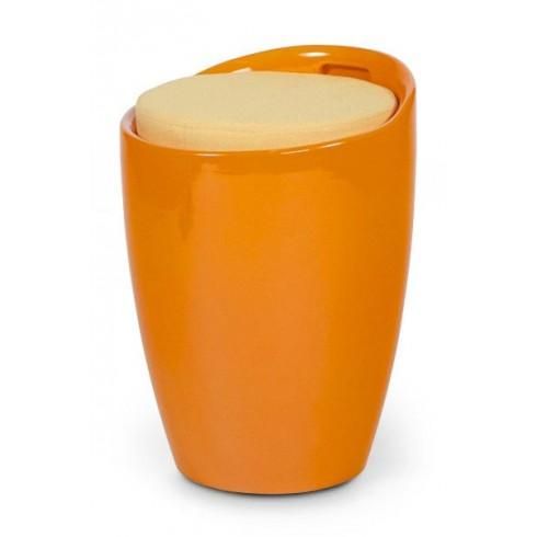 TABOURET DESIGN BUBBLE ORANGE