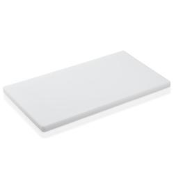WAS Germany - Planche à découper HACCP, 50 x 30 x 2 cm, blanc, polypropylène (1830500) - blanc plastique 1830 500_0