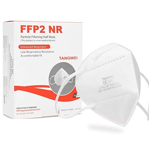 MASQUE COQUE FFP2 10PCS, CERTIFIÉ EN 49: 2001 + A1: 2009, MASQUE CONFO_0