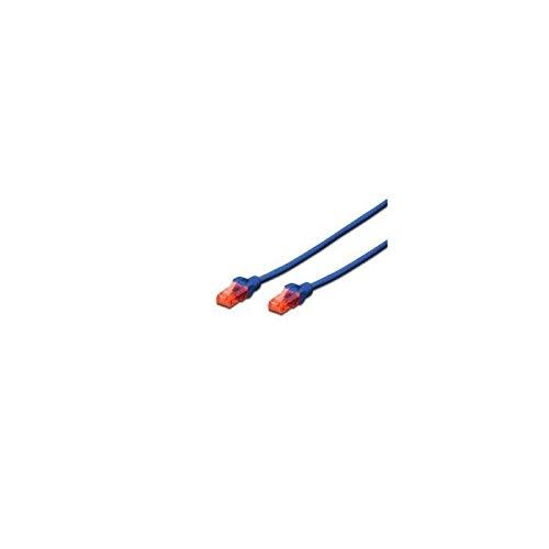 Câble RJ DIGITUS CAT 6 U-UTP Patch - CU - LSZH - 1m - Bleu - Réf. DK-1617-010/B_0