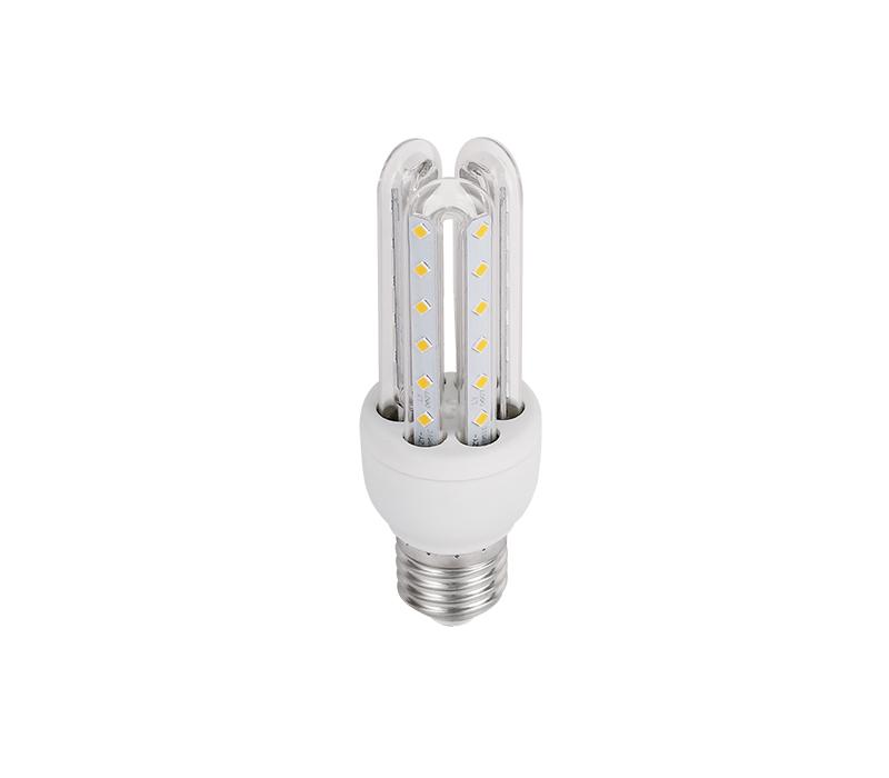Ampoule LED 3U E27 - 5W, 400 lumens, 220V, lumière chaude 3000K - Classe A+, durée de vie 20 000 heures_0