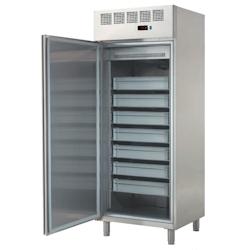 Armoire frigorifique pour le poisson avec 7 tiroirs. 1 porte double - 760x720x2010 mm - 620 W 230/1V - 70899509 Eurast - gris inox 70899509_0