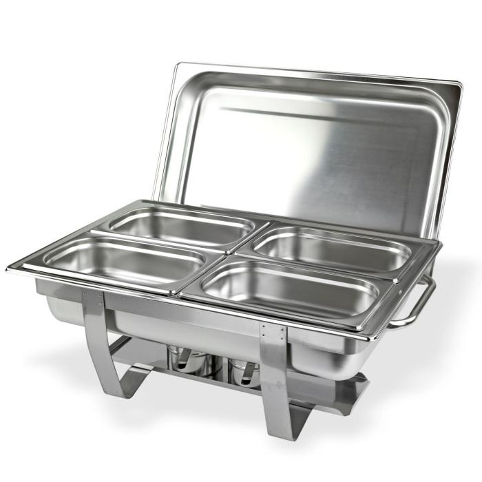 Chauffe-plat gastro - réchaud 4 bacs_0