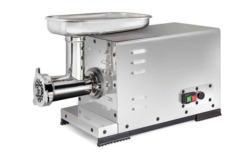 Hachoir à viande professionnel 10025 N.22 - 1800W - Inox - Production 70-160 kg/h_0