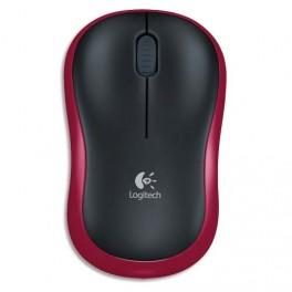 LOGITECH SOURIS SANS FIL M185 ROUGE 910-002237