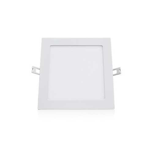 Plafonnier LED blanc 3000°K - 200x200 mm - 14 Watt_0