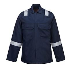 Portwest - Veste de travail anti-feu BIZWELD IONA Bleu Marine - Taille 2XL XXL - Normes EN ISO 11612 et EN ISO 11611_0