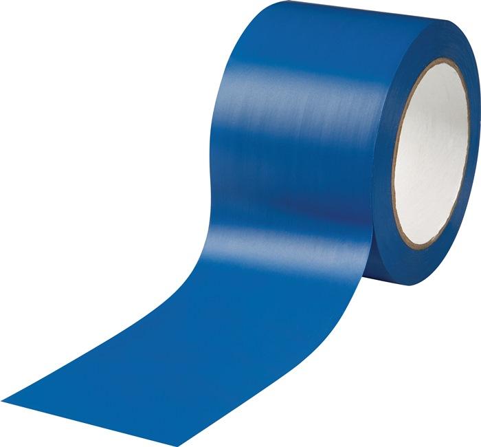 Ruban de marquage de sol - Easy Tape PVC bleu - 33 m x 75 mm - rouleau ROCOL_0