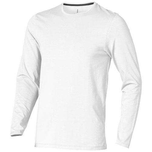 T-shirt bio manches longues pour homme - Ponoka 38018011 - 95% coton biologique et 5% élasthanne_0