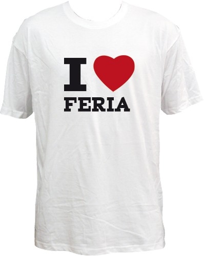 T-shirt i love feria pour toutes les fêtes du pays basque_0