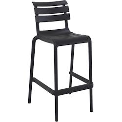 Tabouret de bar polypropyléne gaetan noir, France mobilier chr - plastique polypropylène 3760326527335_0