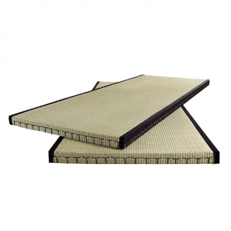 Tatami Mat Design - Couchage 100 x 200 cm - Paille de riz - Style japonais traditionnel_0