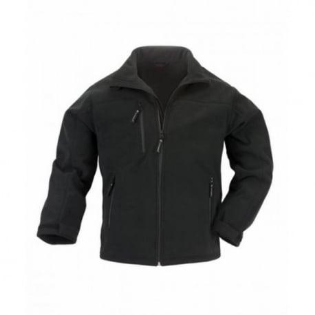 Veste laine polaire POLAR WINDTECH - noire - membrane intérieure respirante - Coverguard | 5WIVB_0