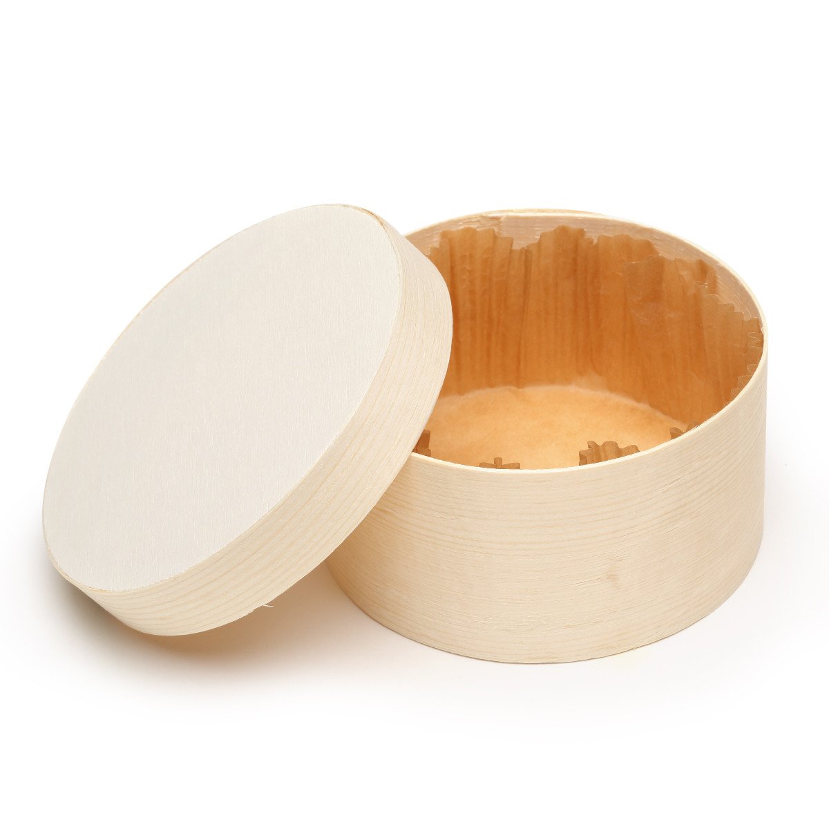 180 cocottes rondes en bois 110×55 mm avec couvercle - biodégradables et éco-responsables_0