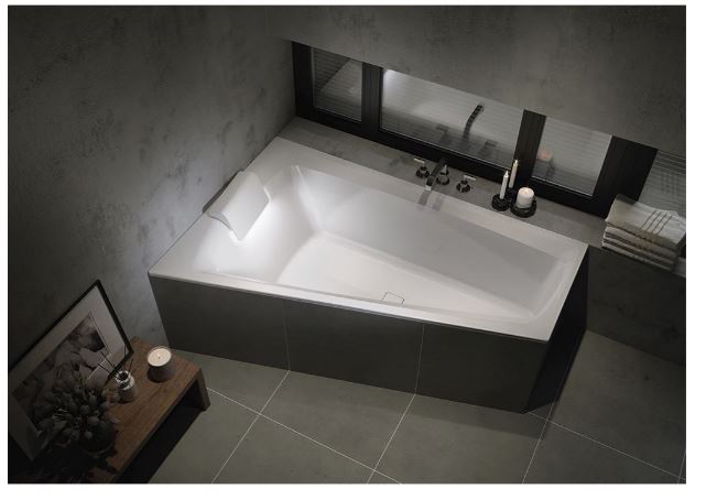 BAIGNOIRE D'ANGLE WONNY 170 X 110 CM, DROITE_0