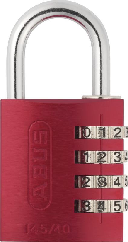 Cadenas chiffre 145 40 rouge - ABUS - 145/40 rouge lock-ta - 587378_0