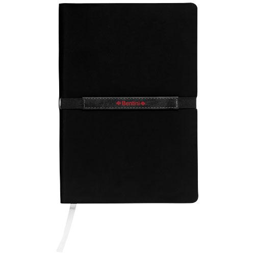 Carnet de notes A5 Stretto - couverture couple, bande élastique robuste et 96 feuilles lignées_0