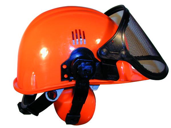 CASQUE COMPLET AVEC VISIERE PELTOR ET AERATION