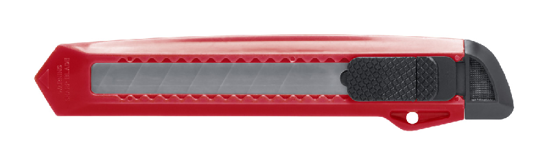Coupe-papier en plastique - rouge - 25 g_0