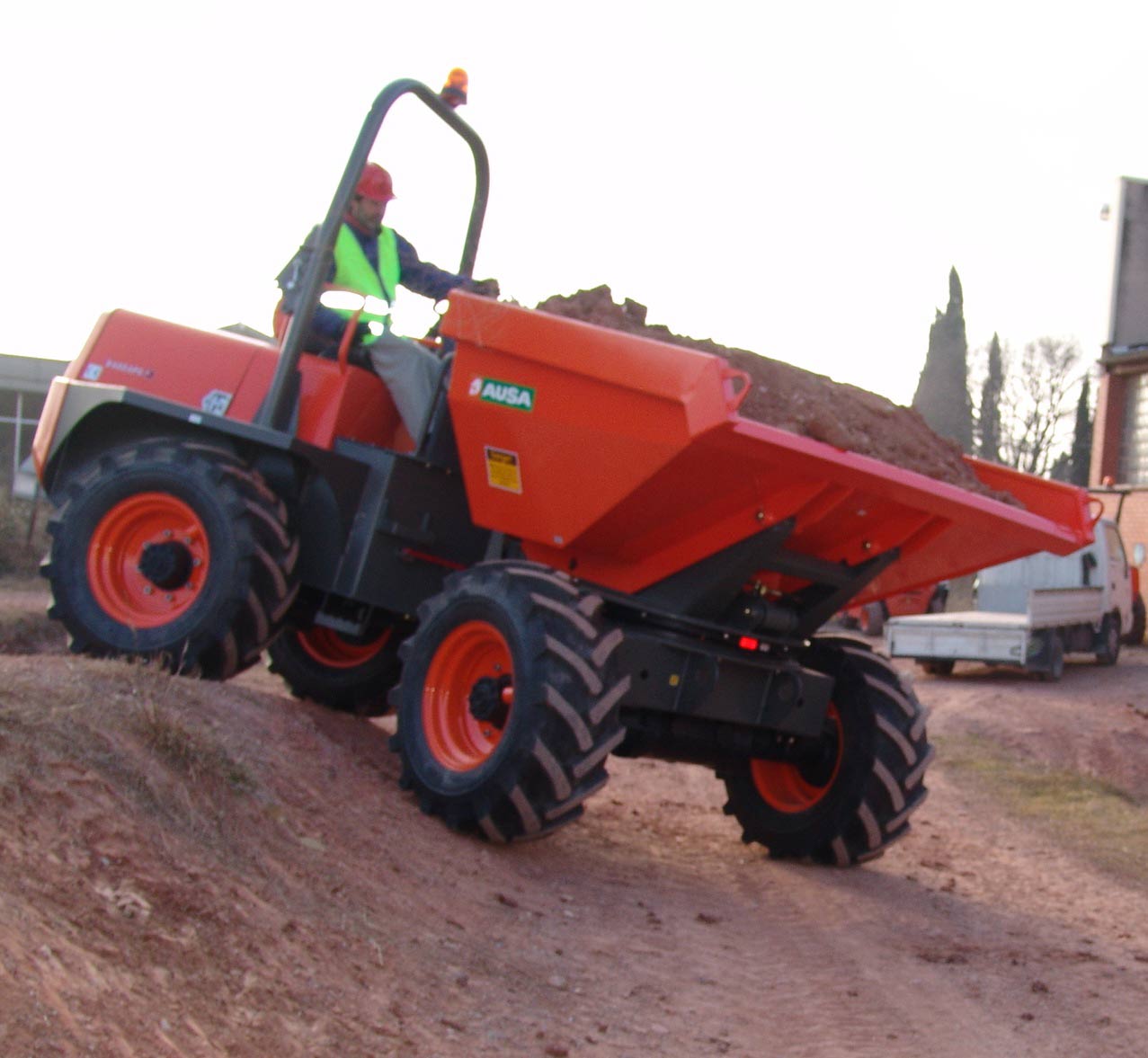 Dumpers sur roues ausa d600apg_0