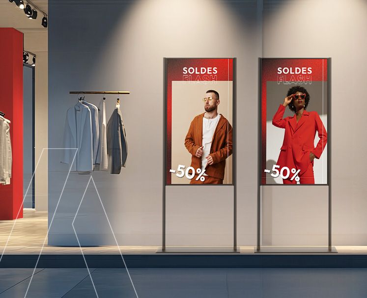 Écran vitrine - Samsung - Gamme OM - 55 pouces_0