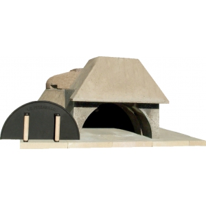 Four à bois professionnel modèle 110 - Ø intérieur 110 cm - Four à pizza, pain et plats mijotés_0