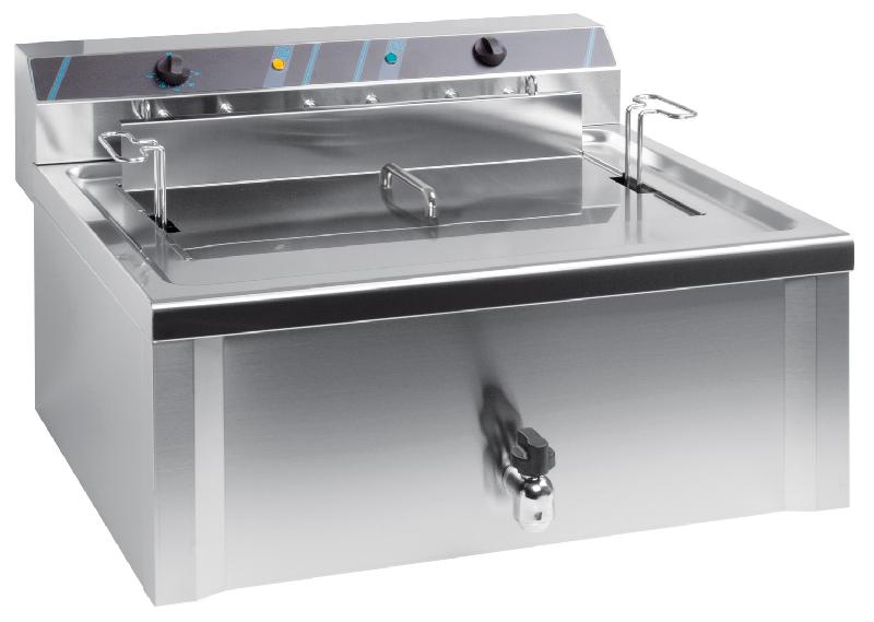 Friteuse professionnelle pâtisserie 34-37 L - EF60BP - 9 kW - MBM Italie_0