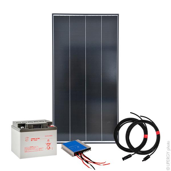 KIT SOLAIRE AUTONOME S 12V 100WC (150WH/JOUR EN MOYENNE)_0