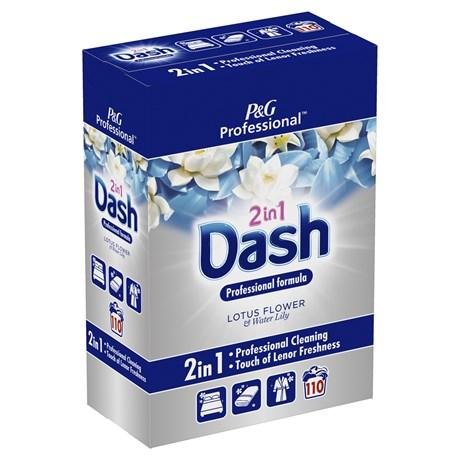 LESSIVE EN POUDRE 2EN1 DASH PROFESSIONNAL  110 DOSES