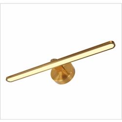 Papuq Applique murale LED pour l’éclairage de peintures, miroirs et peintures murales 14W lumière chaude 3000K finition bronze 50 cm - bronze 8436_0