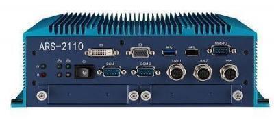 PC industriel fanless EN50155 pour application ferroviaire, entry level, DC 110V - Référence: ARS-2112TX-40A1E_0