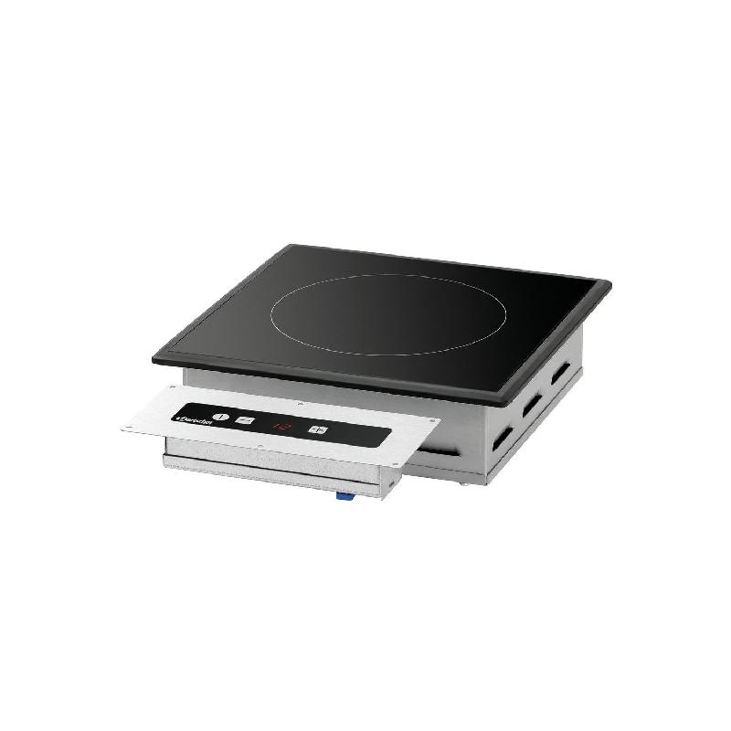 Plaque chauffante induction en acier 1 x (Ø)260 mm, noir & argent, 300 W, 220 V - MONO_0