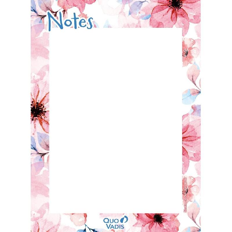 Quo Vadis - Bloc-notes - Daisy - Multicolore - 10,6x15,3 cm - Papier Clairefontaine blanc - Fabrication française - multicolore papier 2371349Q_0